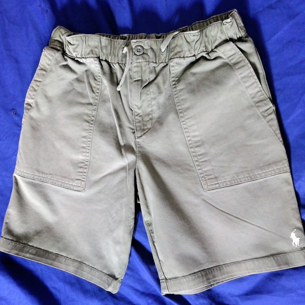 Boys Shorts Polo by Ralph Lauren Cargo Shorts Kids Olive Green